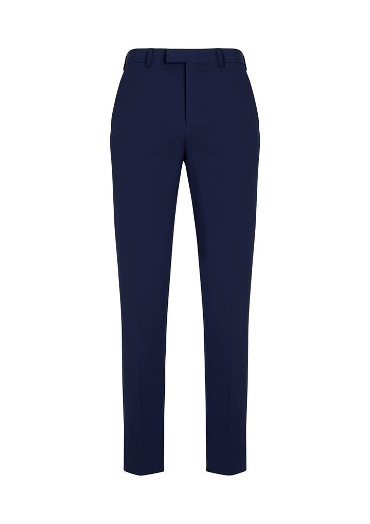 Biz Corporates Mens Siena Flat Front Slim Fit Pant - 70716