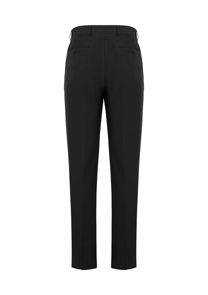 Biz Corporates Mens Siena Flat Front Slim Fit Pant - 70716