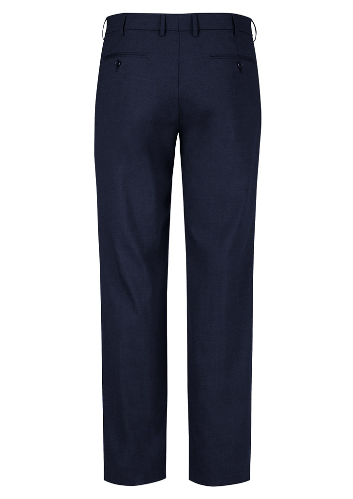 Biz Corporates Mens One Pleat Wool Blend Pant - 74011