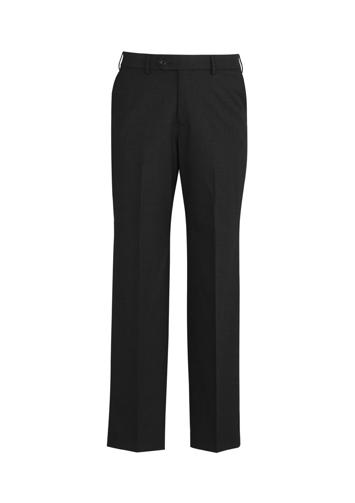 Biz Corporates Mens Wool Blend Adjustable Waist Pant - 74014