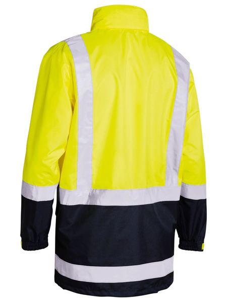 Bisley Taped HiVis Rain Shell Jacket - BJ6966T