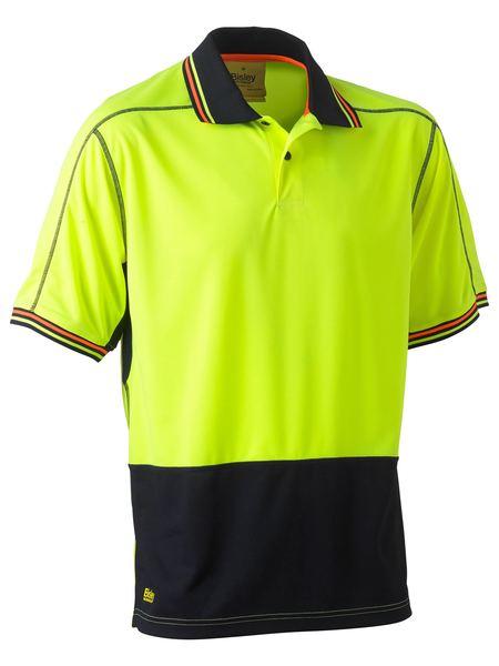 Bisley HiVis Polyester Mesh S/S Polo - BK1219