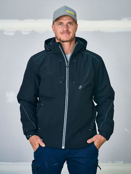 Bisley Heated Wet Weather Jacket BJ6942