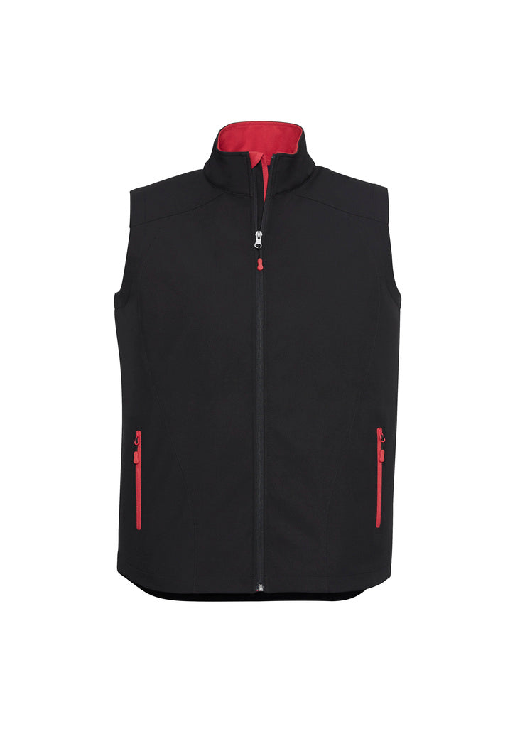 Biz Mens Geneva Softshell Vest