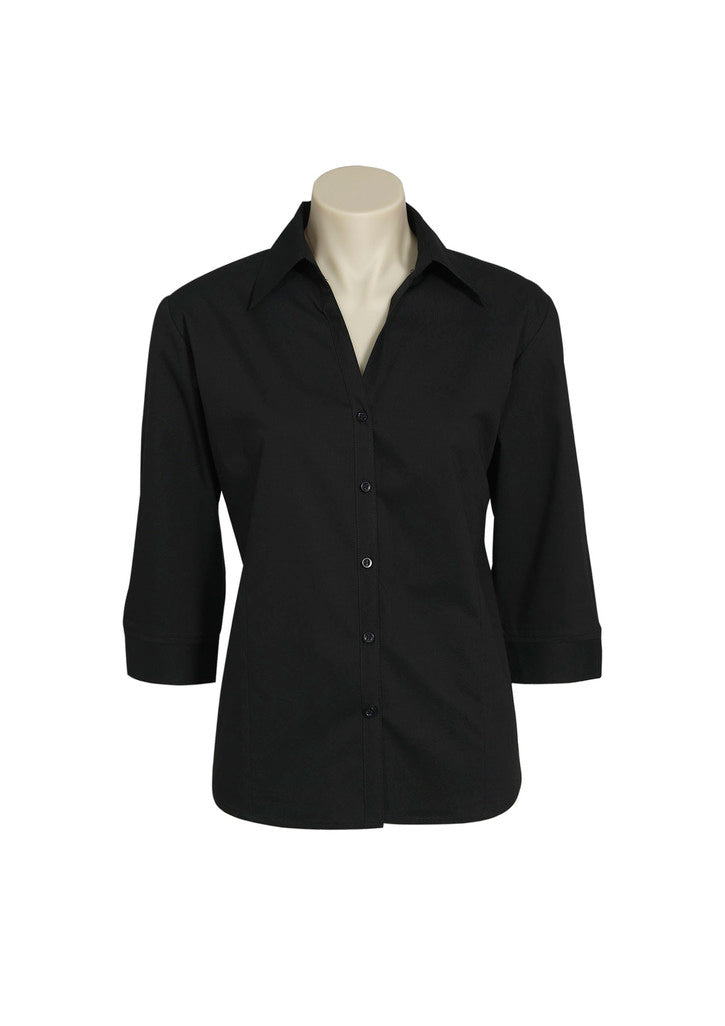 Biz Ladies 3/4 Sleeve Metro Shirt