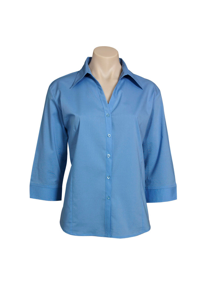 Biz Ladies 3/4 Sleeve Metro Shirt