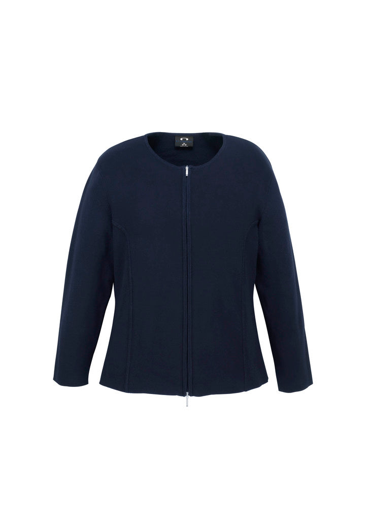 Biz Ladies 2-way Zip Cardigan - LC3505