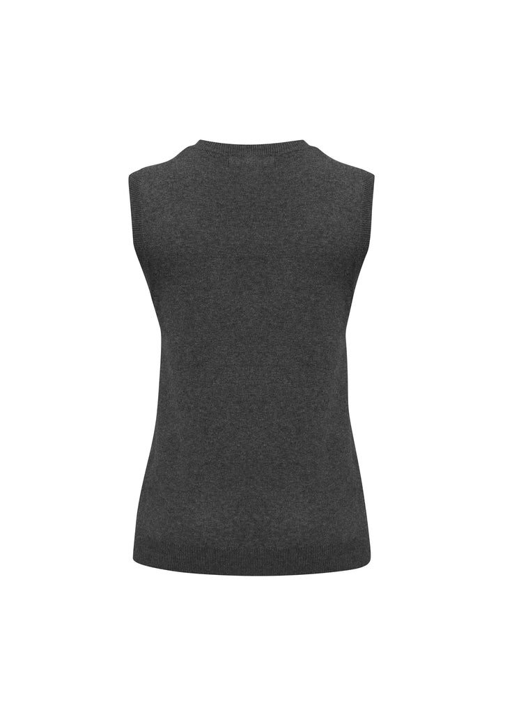 Biz Ladies V-Neck Knitted Vest