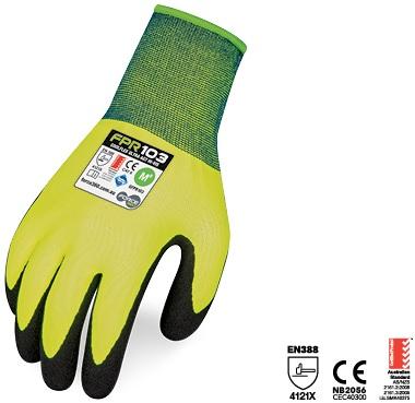 FPR103 COOLFLEX AGT ULTRA HIVIS NITRILE GLOVE