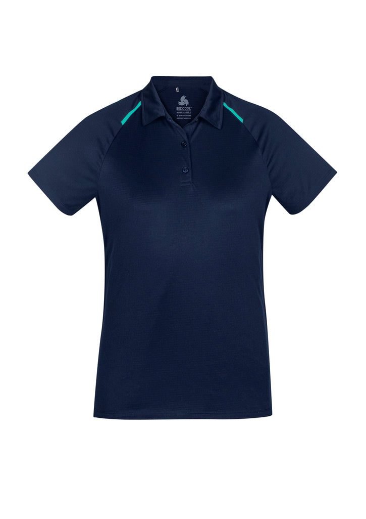 Biz Ladies Academy Contrast Polo - P012LS