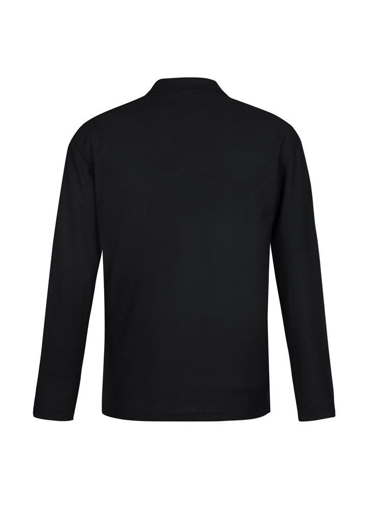 Biz Mens Crew L/S Polo