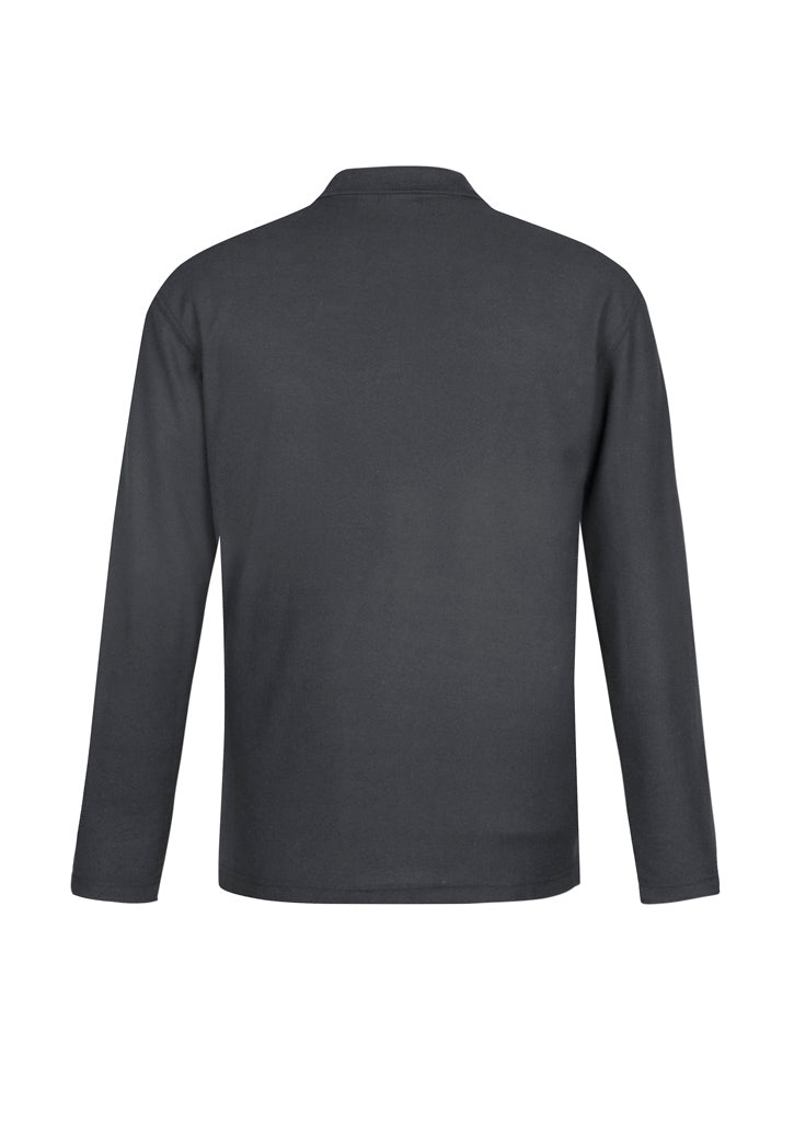 Biz Mens Crew L/S Polo