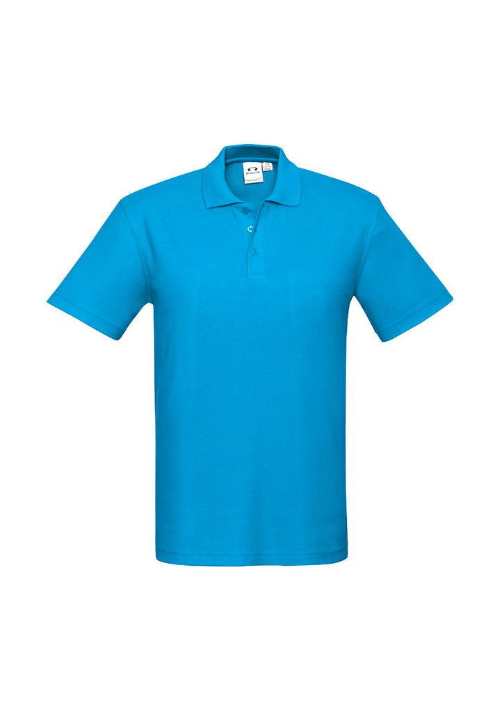 Biz Mens Crew Polo - P400MS