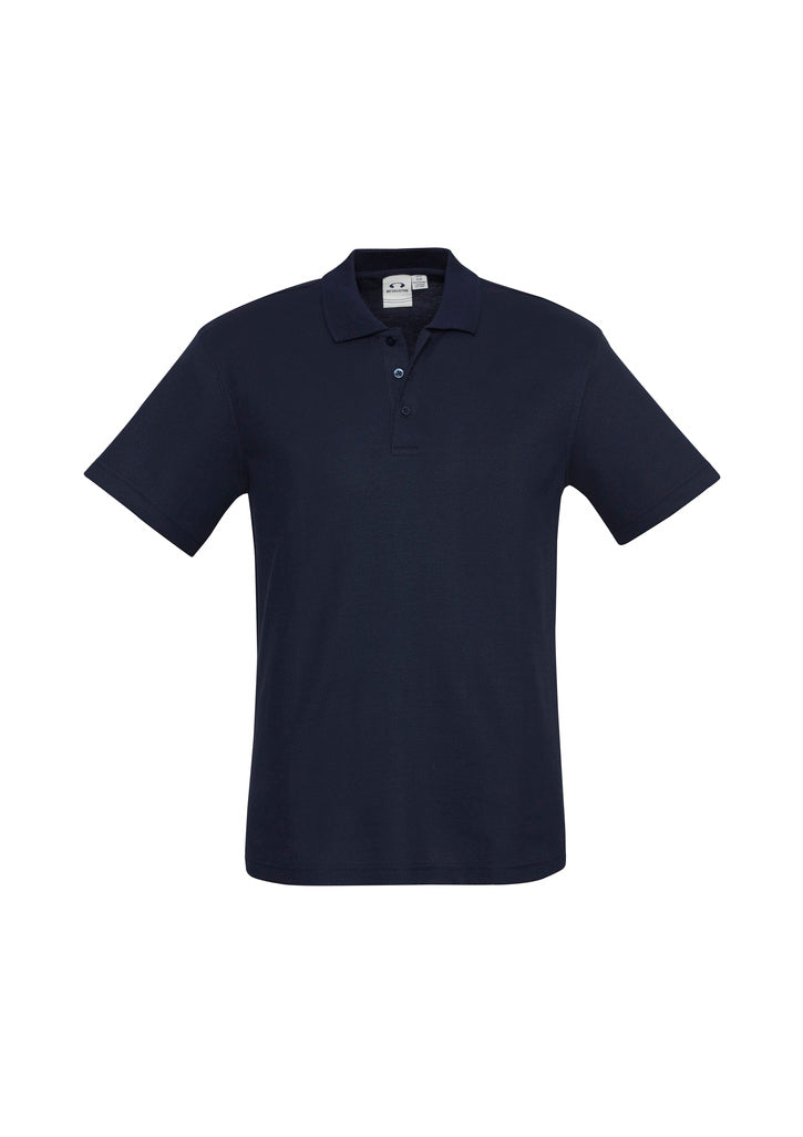 Biz Mens Crew Polo - P400MS