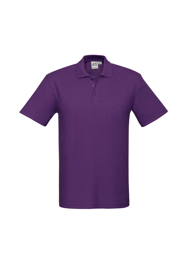 Biz Mens Crew Polo - P400MS