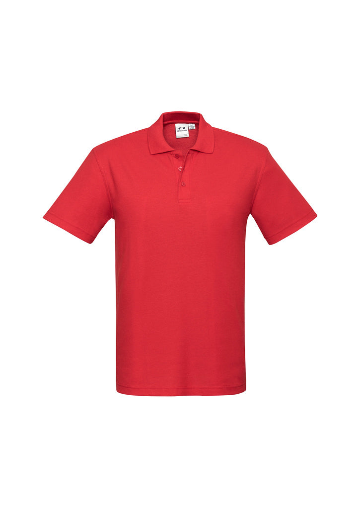 Biz Mens Crew Polo - P400MS