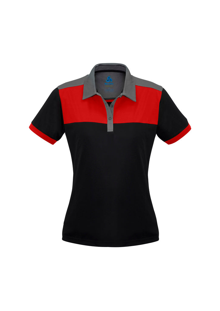 Biz Ladies Charger Antibac Polo - P500LS