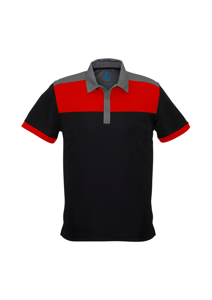 Biz Mens Charger Anti-bacterial Polo - P500MS