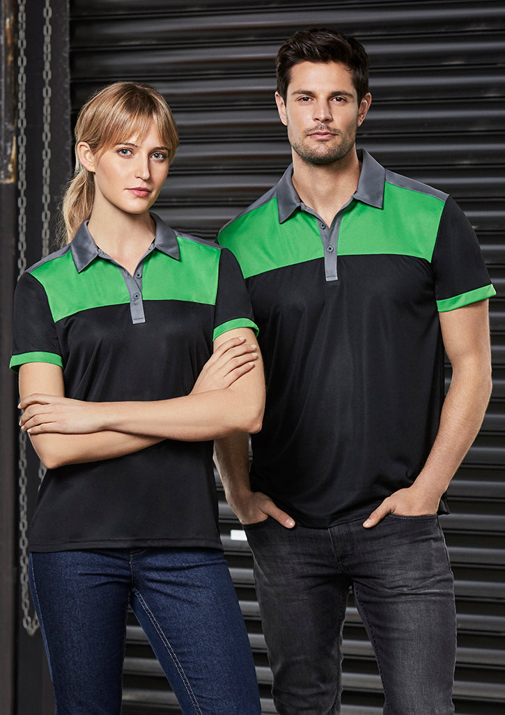 Biz Mens Charger Anti-bacterial Polo - P500MS