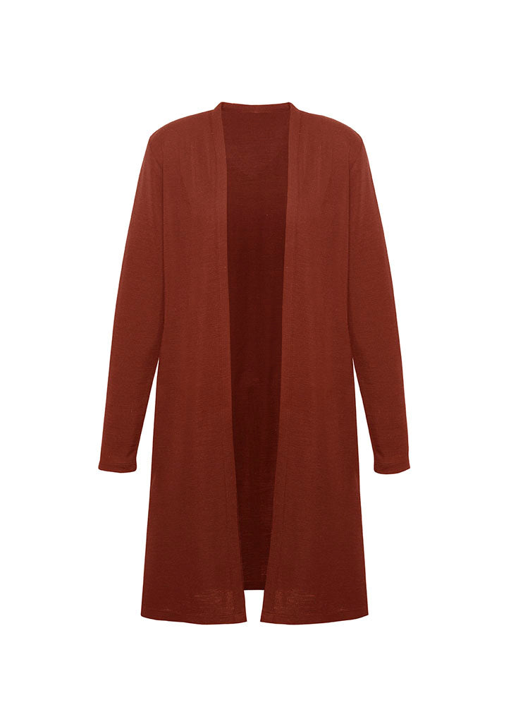 Biz Corporates Ladies Chelsea Long Line Cardigan - RLC970L