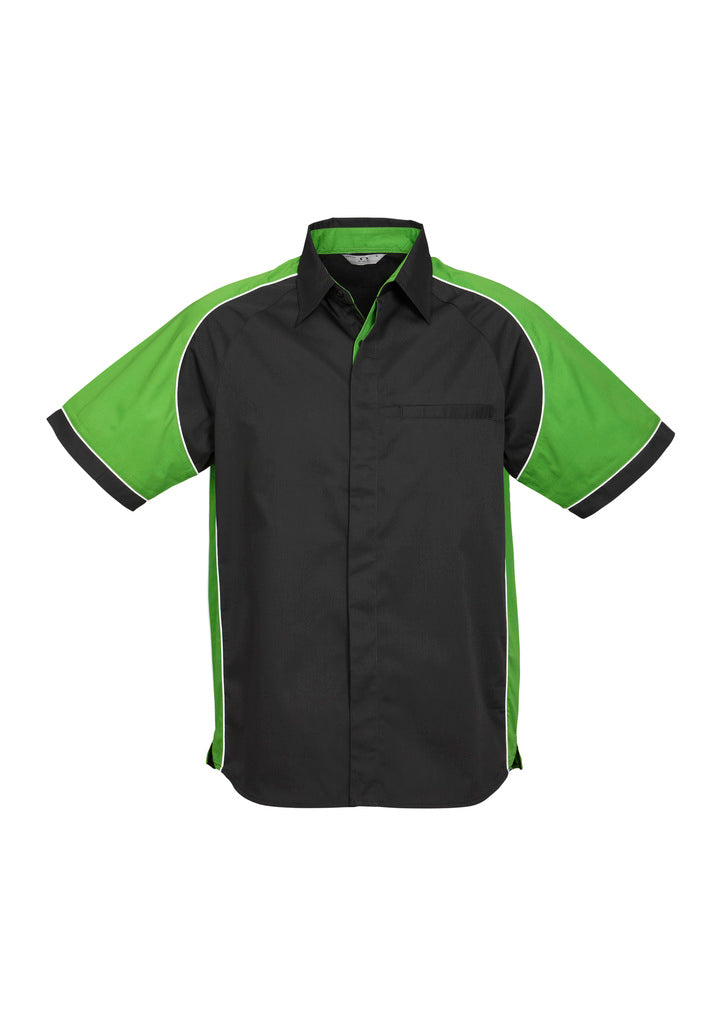 Biz Mens Nitro S/S Shirt - S10112