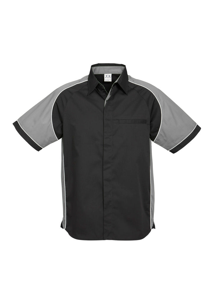 Biz Mens Nitro S/S Shirt - S10112