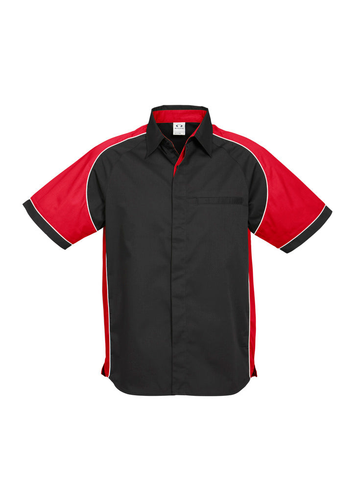 Biz Mens Nitro S/S Shirt - S10112