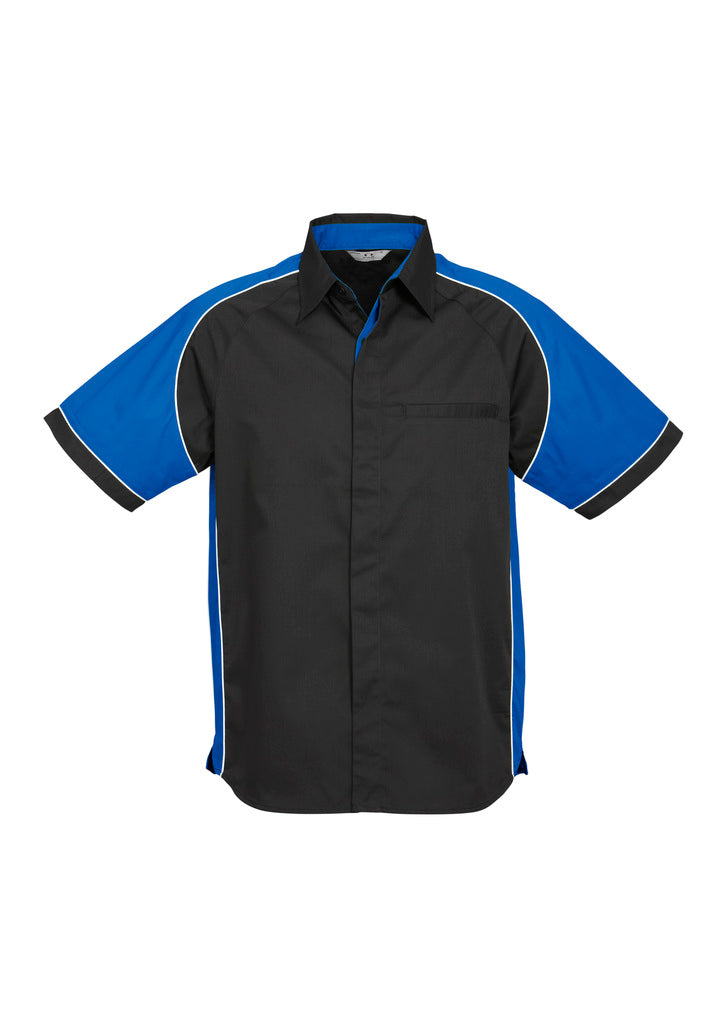 Biz Mens Nitro S/S Shirt - S10112