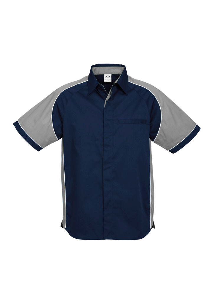 Biz Mens Nitro S/S Shirt - S10112