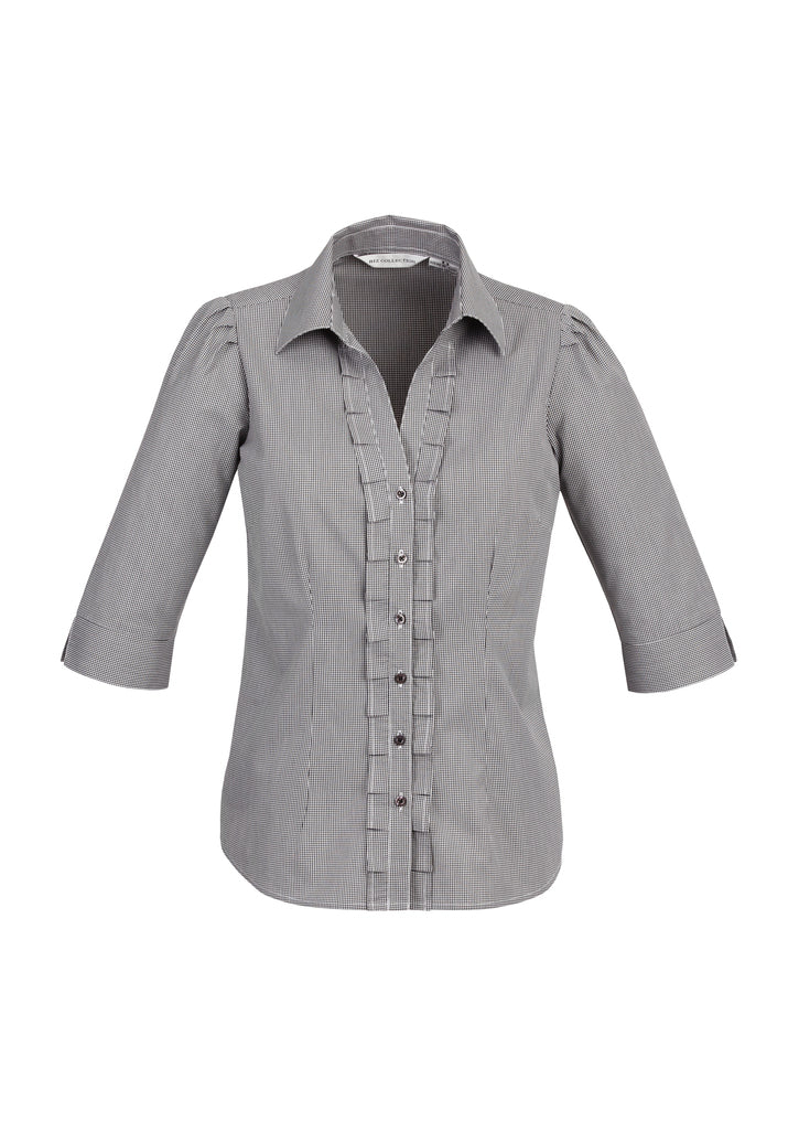 Biz Ladies Edge 3/4 Sleeve Shirt - S267LT