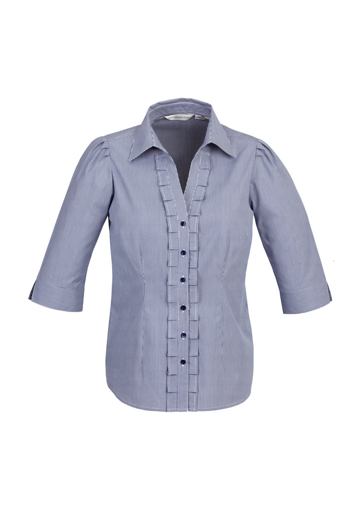 Biz Ladies Edge 3/4 Sleeve Shirt - S267LT