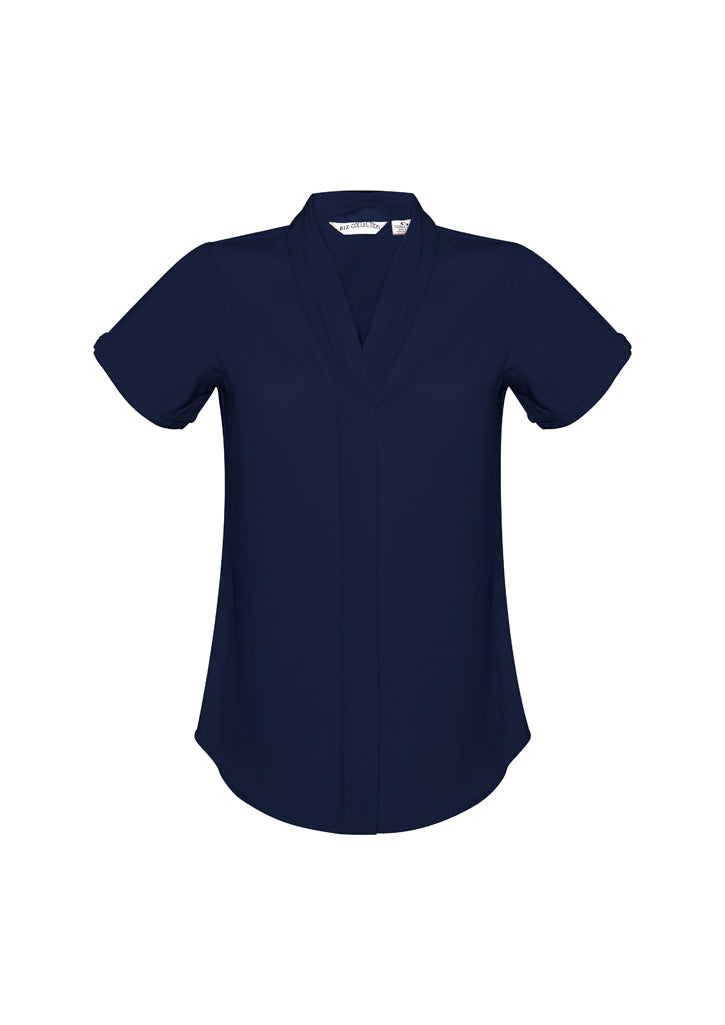 Biz Ladies Madison S/S Blouse - S628LS