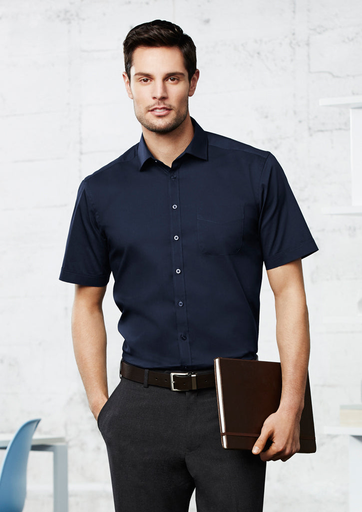 Biz Mens Monaco S/S Shirt - S770MS