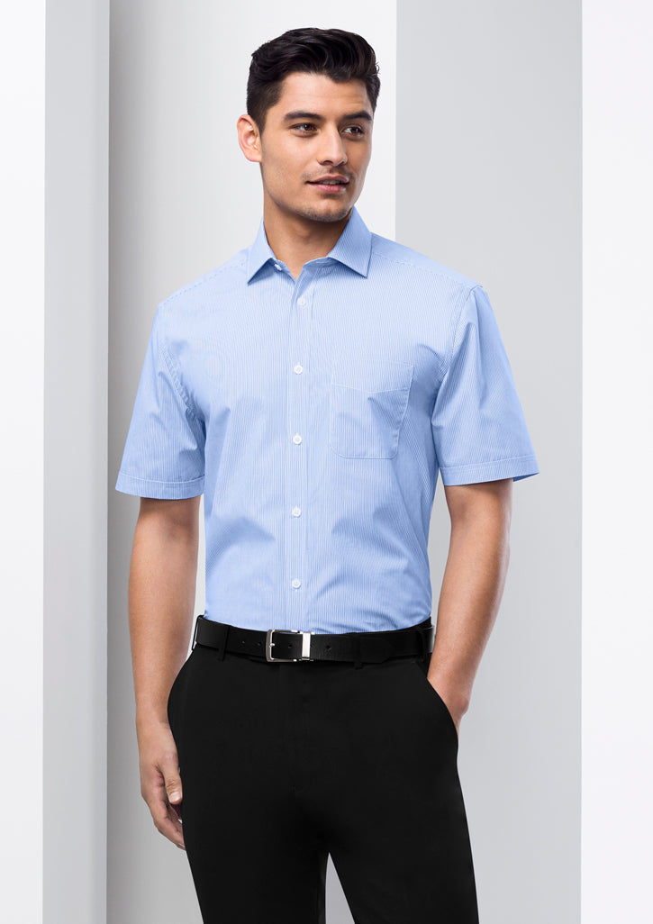 Biz Mens Euro S/S Shirt - S812MS