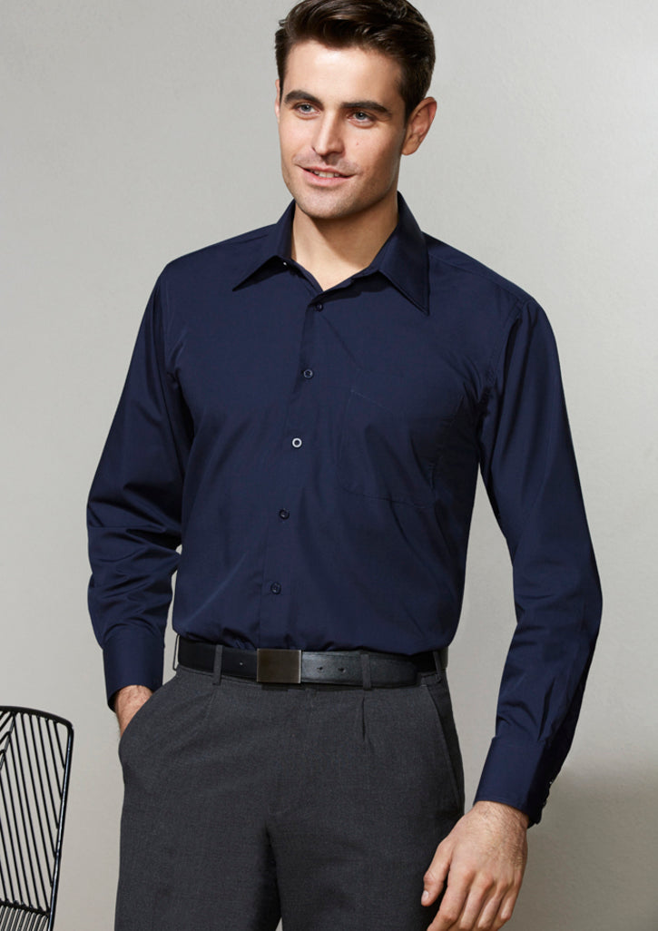 Biz Mens Metro Corporate L/S Shirt