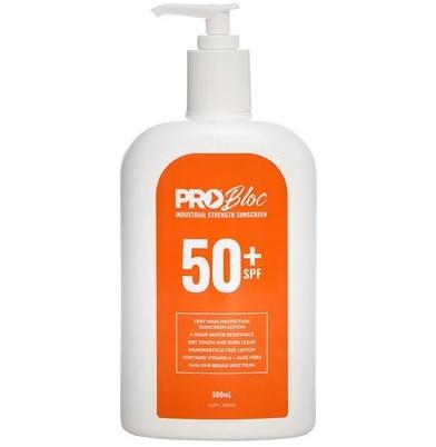 PROBLOC 50plus SUNSCREEN 500ml BOTTLE