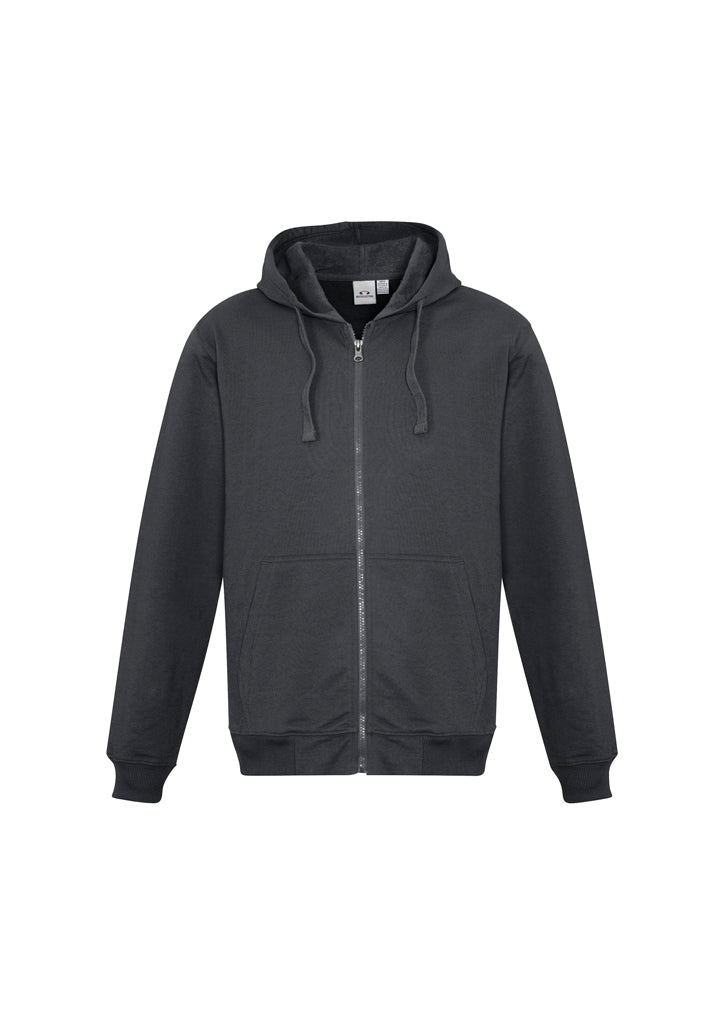 Biz Mens Crew Zip Hoodie