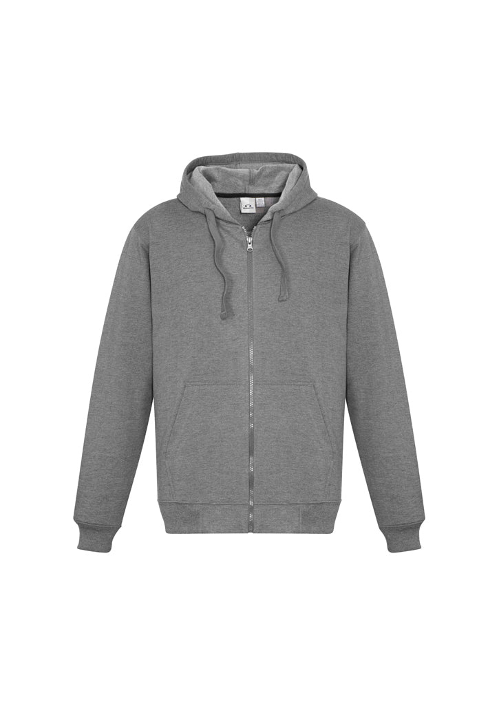 Biz Mens Crew Zip Hoodie