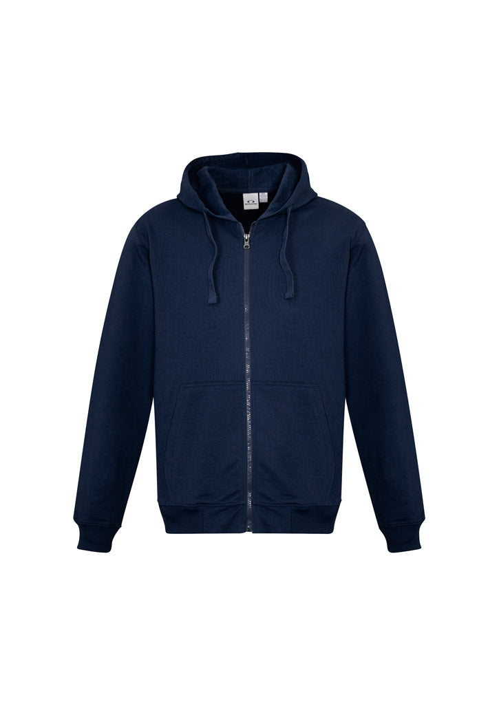 Biz Mens Crew Zip Hoodie