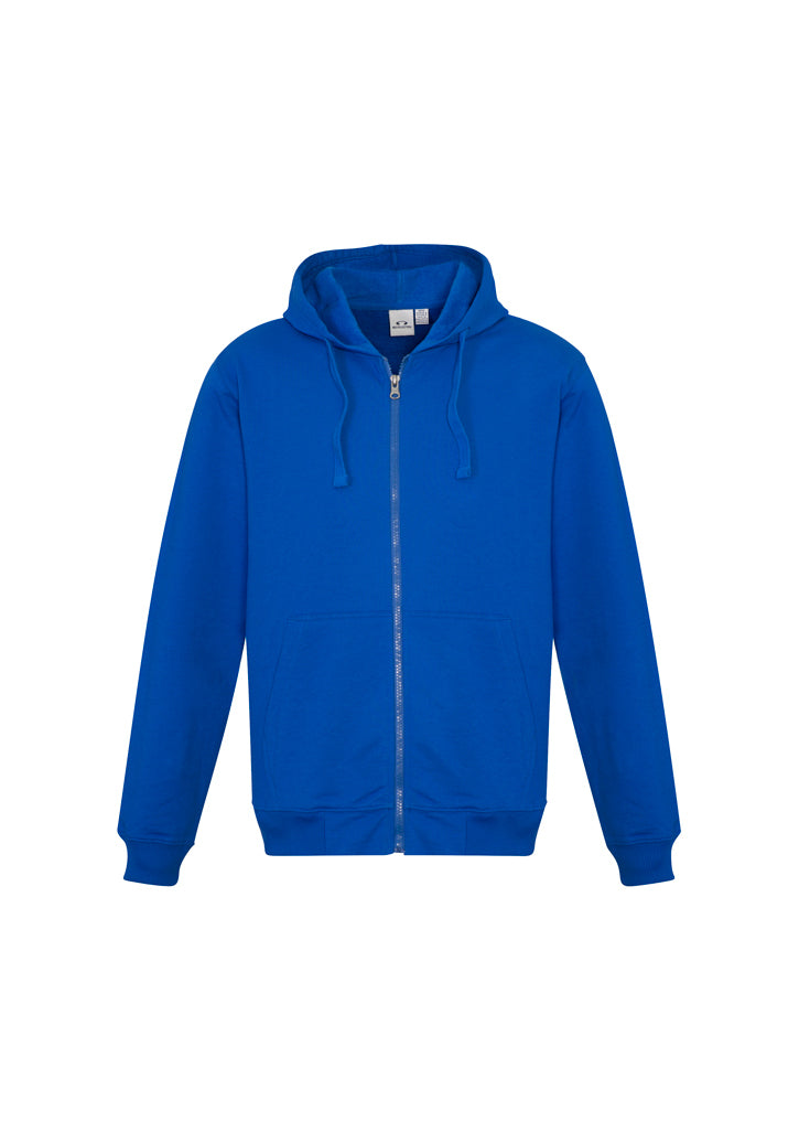 Biz Mens Crew Zip Hoodie
