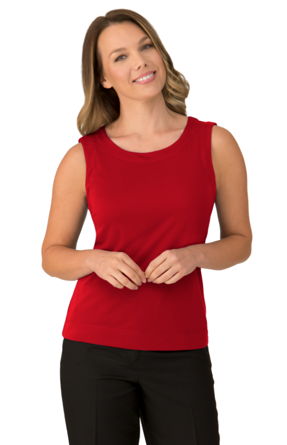 City Collection Ladies Smart Knit Sleeveless - 2292
