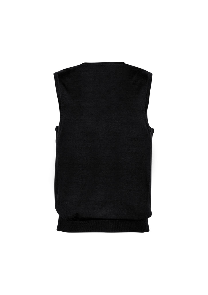 Biz Mens Milano Wool Mix Vest - WV619M