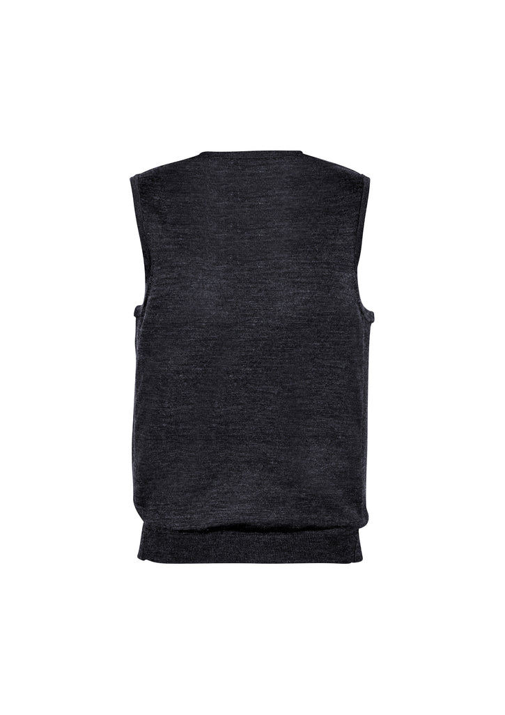 Biz Mens Milano Wool Mix Vest - WV619M