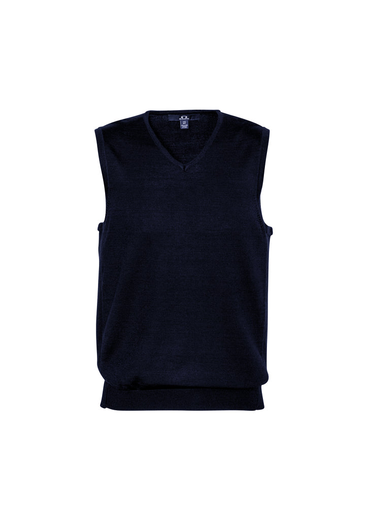 Biz Mens Milano Wool Mix Vest - WV619M