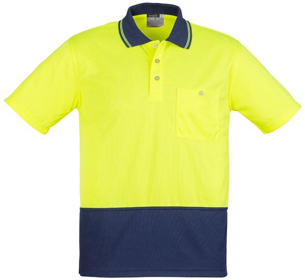 SYZMIK HiVis Unisex Basic S/S Polo - ZH231